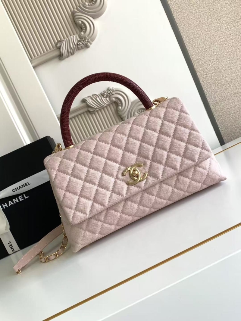 Ch**el top handle bags